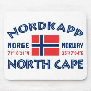 NORDKAPP Noorwegen mousepad Muismat