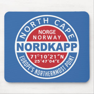 NORDKAPP Noorwegen mousepad Muismat