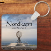Nordkapp Noorwegen Sleutelhanger (Achterkant)