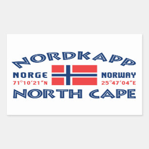 NORDKAPP Noorwegen stickers