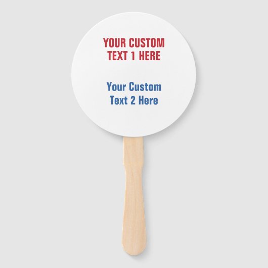 NORDKAPP North Cape aangepaste tekstventilatorset  Handwaaier (Achterkant)