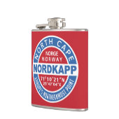 NorDKAPP Norvège Flacon monogramme personnalisé (Gauche)