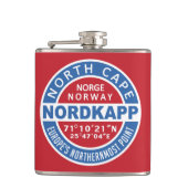NorDKAPP Norvège Flacon monogramme personnalisé (Devant)