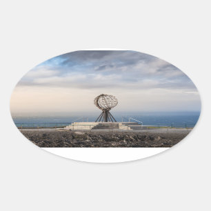 Nordkapp Ovale Sticker