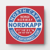 NORDKAPP plaque (Devant)