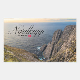 Nordkapp Rechthoekige Sticker