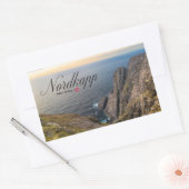 Nordkapp Rechthoekige Sticker (Envelop)