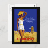 Nordsee bad Norderney Briefkaart (Voorkant / Achterkant)