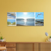 Nordsee - Collage Canvas Afdruk (Insitu (Woonkamer))