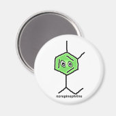 Norepinefrine Magnet Magneet (Voorkant / Achterkant)