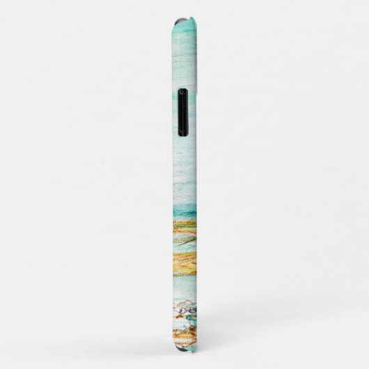 Norfolk Beach phone iPhone case (Achterkant/rechts)