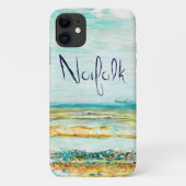 Norfolk Beach phone iPhone case (Achterkant)