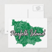 Norfolk Briefkaart (Voorkant / Achterkant)