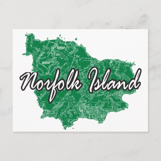 Norfolk Briefkaart (Voorkant)