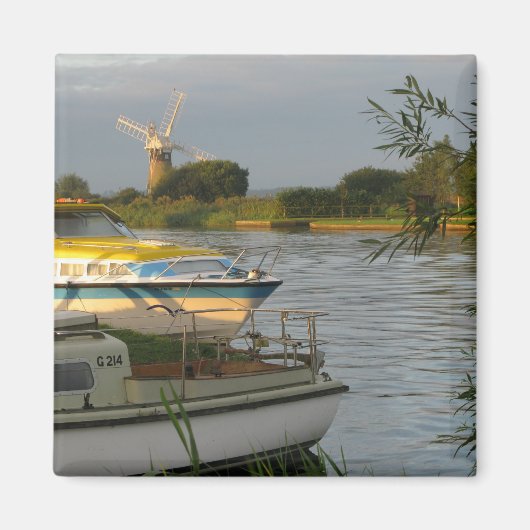 Norfolk Broads 'Fridge Magnet (Devant)