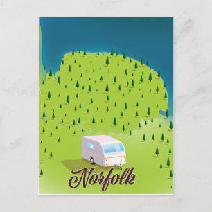 Norfolk Caravan kaart