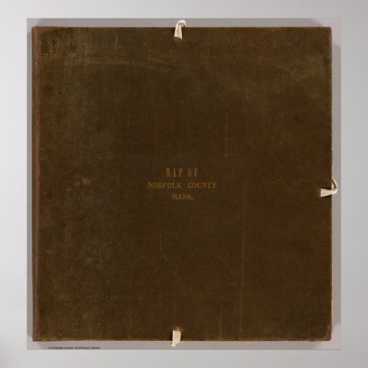 Norfolk County, Massachusetts Poster (Voorkant)