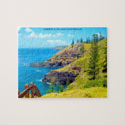 Norfolk Island Australië Legpuzzel (Horizontaal)