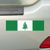 Norfolk Island Flag Bumpersticker (Op auto)