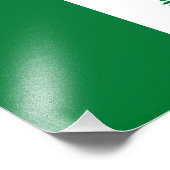 Norfolk Island Flag Foto Afdruk (Hoek)