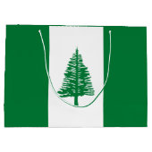 Norfolk Island Flag Groot Cadeauzakje (Achterkant)