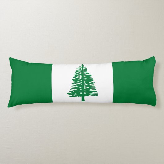 Norfolk Island Flag Lichaamskussen (Voorkant)