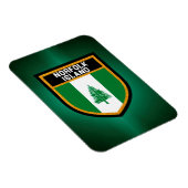 Norfolk Island Flag Magneet (Rechterzijde)