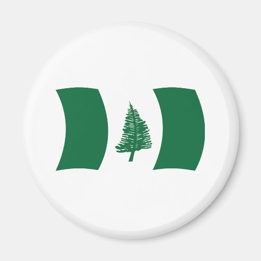 Norfolk Island Flag Magnet Magneet (Voorkant)