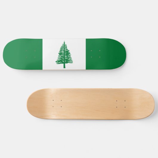 Norfolk Island Flag Skateboard (Horizontaal)