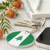 Norfolk Island Flag Sleutelhanger (Voorkant Rechts)