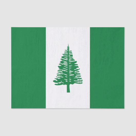 Norfolk Island Flag Tissuepapier (Voorkant)