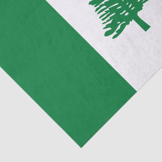 Norfolk Island Flag Tissuepapier (Detail)