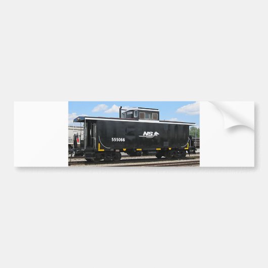 Norfolk Southern Caboose Bumpersticker (Voorkant)