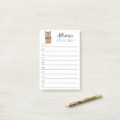 Norfolk Terrier Dog die gepersonaliseerd is om lij Post-it® Notes (Op bureau)