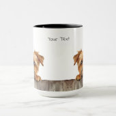 Norfolk Terrier Dog Mok (Midden)