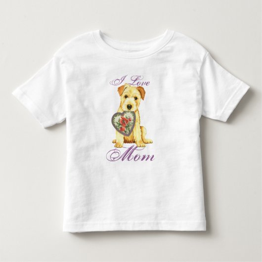 Norfolk Terrier Heart mama Kinder Shirts (Voorkant)