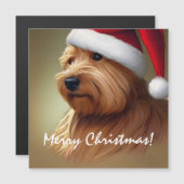 Norfolk Terrier Kerstmis (Voorkant / Achterkant)