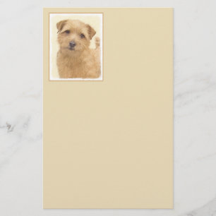 Norfolk Terrier Painting - Original Dog Art Briefpapier