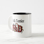 Norfolk Terrier Papa Mug (Devant gauche)