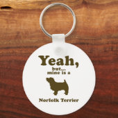 Norfolk Terrier Sleutelhanger (Voorkant)