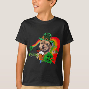 Norfolk Terrier St Patricks T-shirt