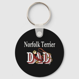 Norfolk Terrier vader Sleutelhanger