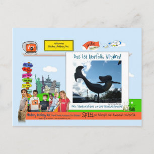 Norfolk, VA Briefkaart