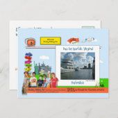 Norfolk, VA Briefkaart (Voorkant / Achterkant)