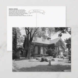  Norfolk, VA: St. Paul's Church (c.1930-39) Briefkaart