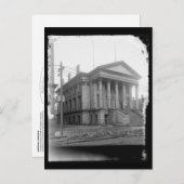  Norfolk, VA: US Customs House (1852) Briefkaart (Voorkant / Achterkant)