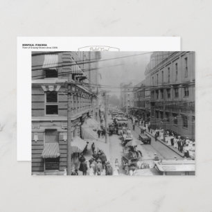 Norfolk, Virginia circa 1906 Briefkaart - Granby S