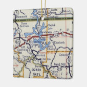 Norfork Lake Keramisch Ornament (Links)