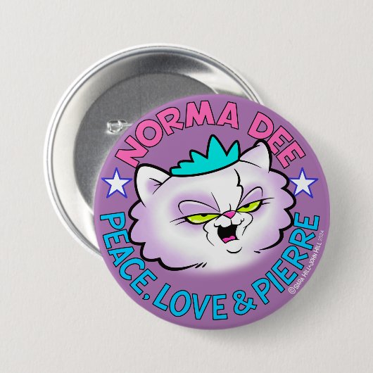 Norma Dee Logo Button (Voorkant /achterkant)