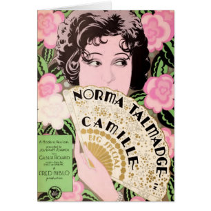 Norma Talmadge 1927 stomme filmexposant ad